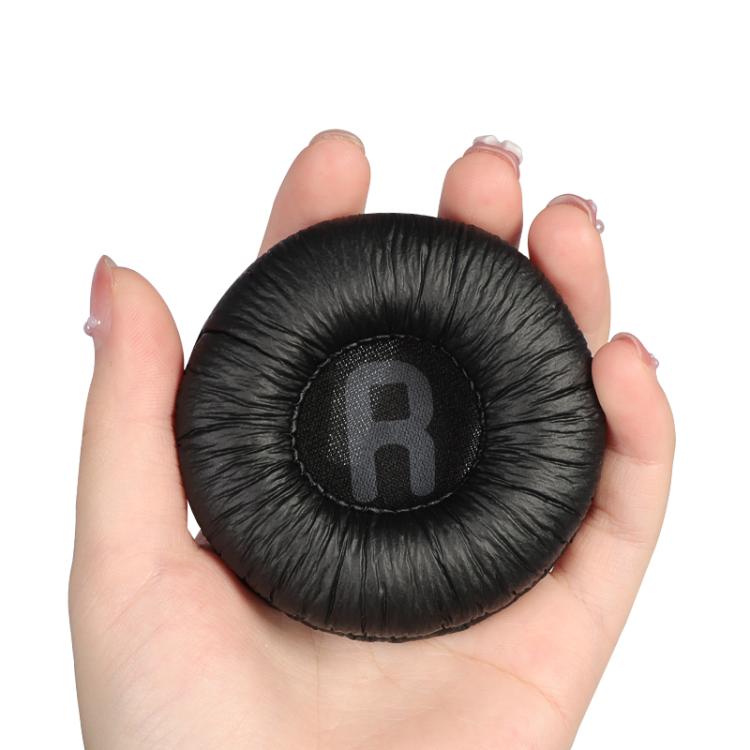 1 Pair Frog Skin Earphone Replacement Earpads For JBL JR300BT - Black