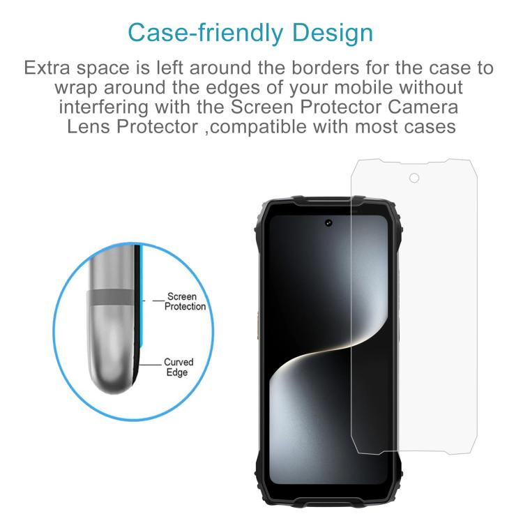 For Blackview OSCAL PILOT 3 10pcs 0.3mm High Aluminum Tempered Glass Film