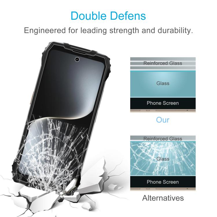 For Blackview OSCAL PILOT 3 10pcs 0.3mm High Aluminum Tempered Glass Film