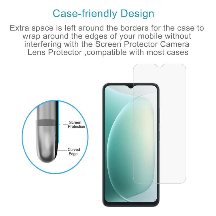 For Blackview WAVE 9C 10pcs 0.3mm High Aluminum Tempered Glass Film