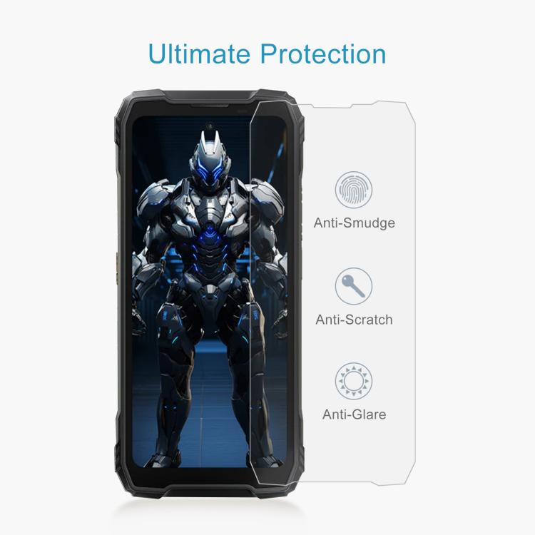 For Blackview Oscal Tank 1 10pcs 0.3mm High Aluminum Tempered Glass Film