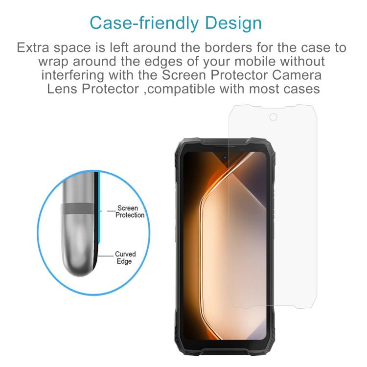 For Blackview XPLORE 1 10pcs 0.3mm High Aluminum Tempered Glass Film