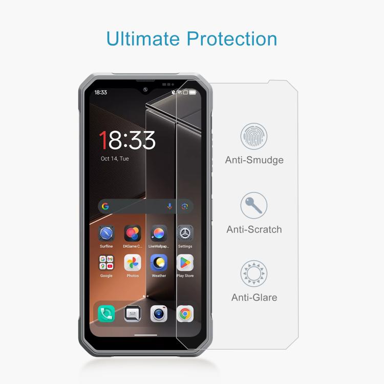 For Blackview FORT 100 10pcs 0.3mm High Aluminum Tempered Glass Film