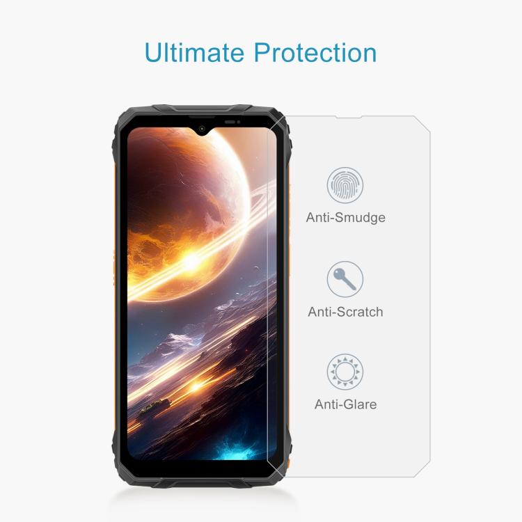 For Blackview Fort 1 50pcs 0.3mm High Aluminum Tempered Glass Film