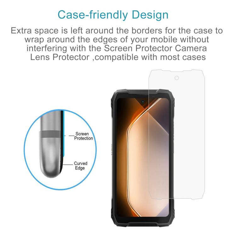 For Blackview Xplore 1 50pcs 0.3mm High Aluminum Tempered Glass Film
