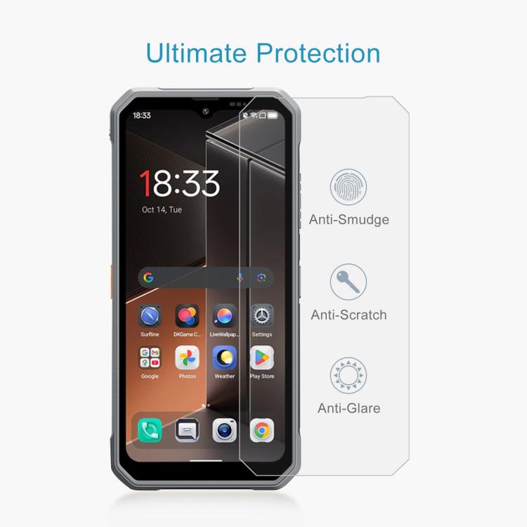 For Blackview Fort 2 50pcs 0.3mm High Aluminum Tempered Glass Film
