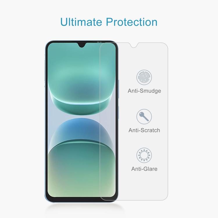 For Blackview Oscal Tiger 8 50pcs 0.3mm High Aluminum Tempered Glass Film