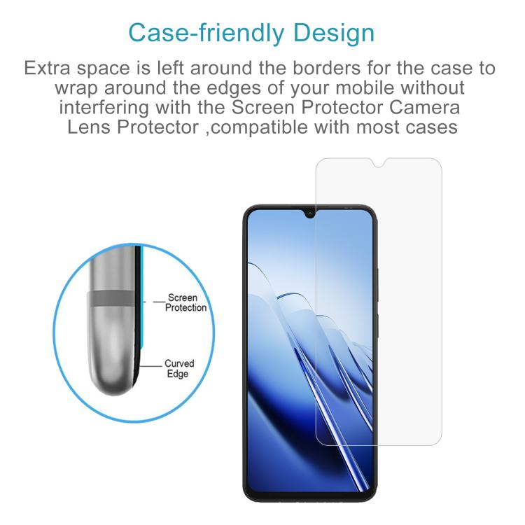 For Blackview WAVE 10 50pcs 0.3mm High Aluminum Tempered Glass Film