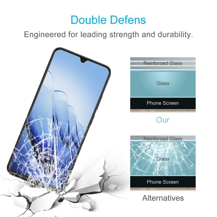 For Blackview WAVE 10 50pcs 0.3mm High Aluminum Tempered Glass Film