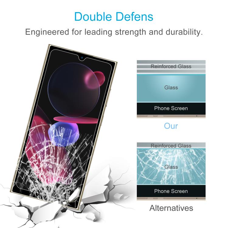 For Oukitel C61 Pro / C61 10pcs 0.3mm High Aluminum Tempered Glass Film