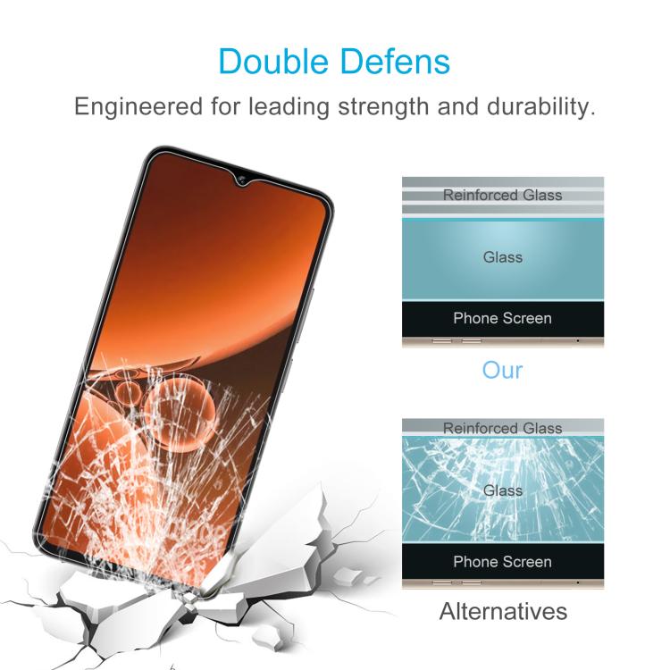 For Oukitel C59 Pro 10pcs 0.3mm High Aluminum Tempered Glass Film