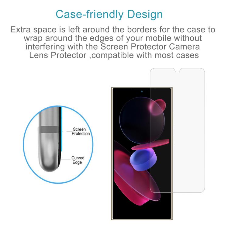 For Oukitel C61 Pro / C61 50pcs 0.3mm High Aluminum Tempered Glass Film