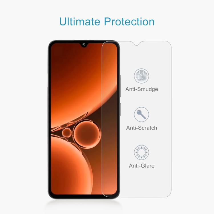 For Oukitel C59 Pro 50pcs 0.3mm High Aluminum Tempered Glass Film