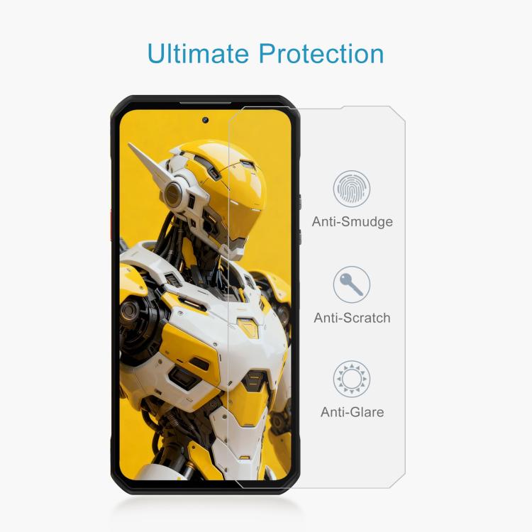 For Oukitel WP60 5G 50pcs 0.3mm High Aluminum Tempered Glass Film