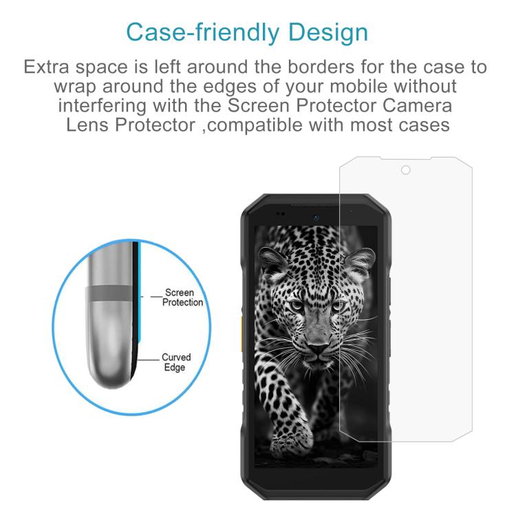 For Ulefone Armor X32 / X30 Pro 10pcs 0.3mm High Aluminum Tempered Glass Film