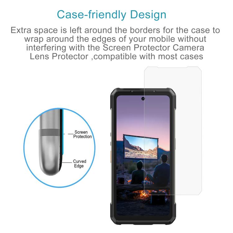 For Ulefone Armor 34 Pro / Armor 34 10pcs 0.3mm High Aluminum Tempered Glass Film