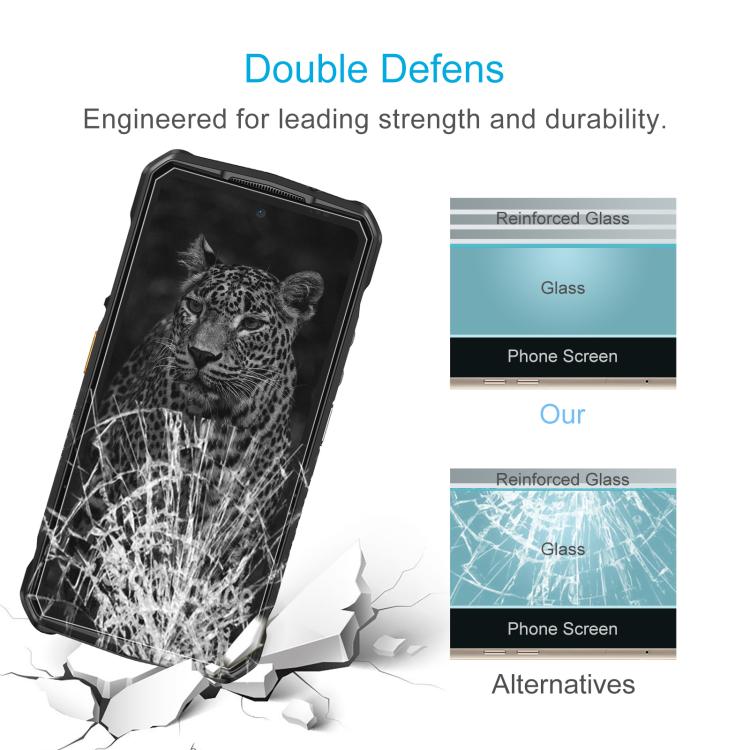 For Ulefone Armor 29 Pro 10pcs 0.3mm High Aluminum Tempered Glass Film