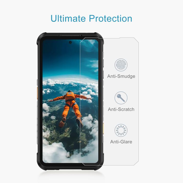 For Ulefone RugOne Xever 7 Pro 5G 10pcs 0.3mm High Aluminum Tempered Glass Film