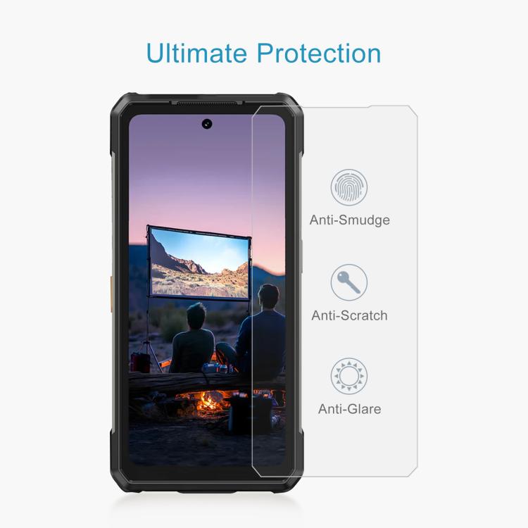 For Ulefone Armor 34 Pro+ 50pcs 0.3mm High Aluminum Tempered Glass Film