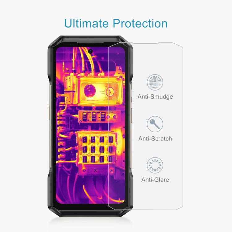For Ulefone Armor 27T Pro+ 50pcs 0.3mm High Aluminum Tempered Glass Film