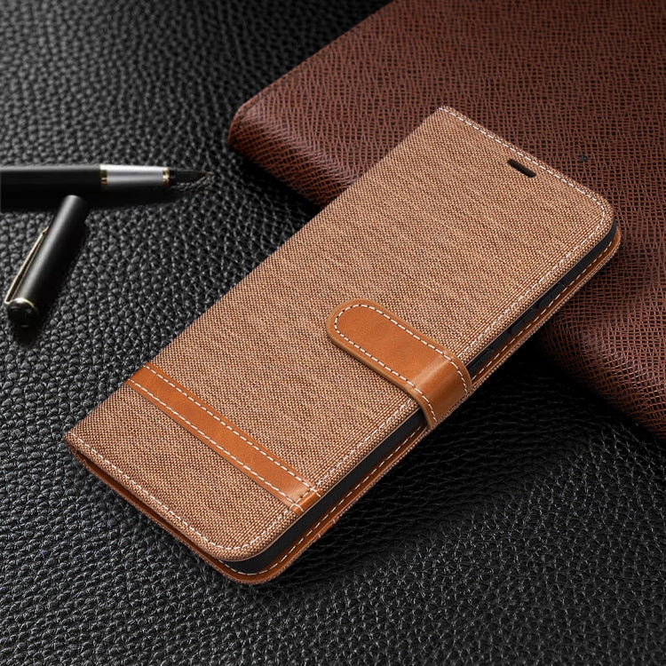 For Samsung Galaxy S20 FE 5G / S20 Lite Color Matching Denim Texture Horizontal Flip Leather Case with Holder & Card Slots & Wallet & Lanyard