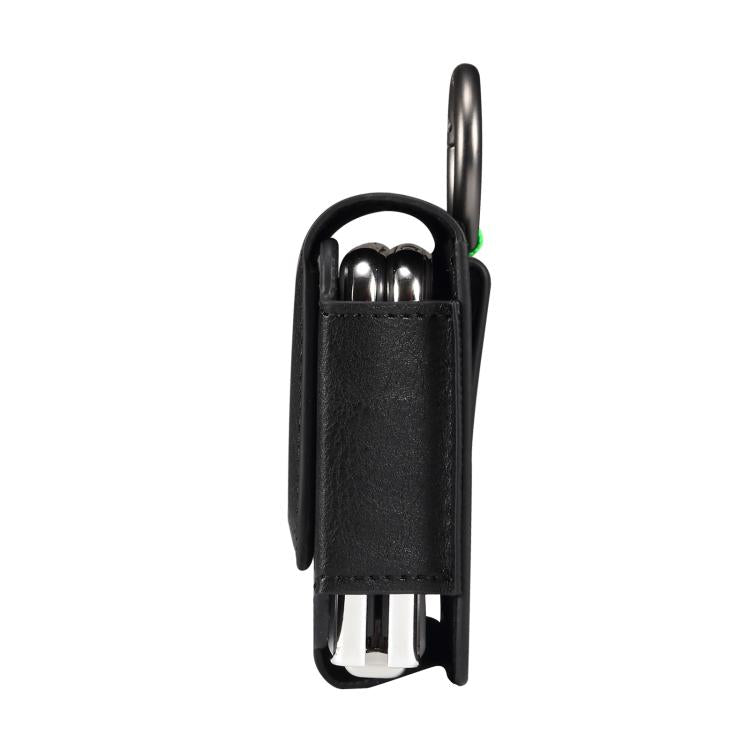 Multi-functional Faux Leather Waist-Hanging Bag For Foldable Phone , Size: 10 x 7.8 x 2.8cm