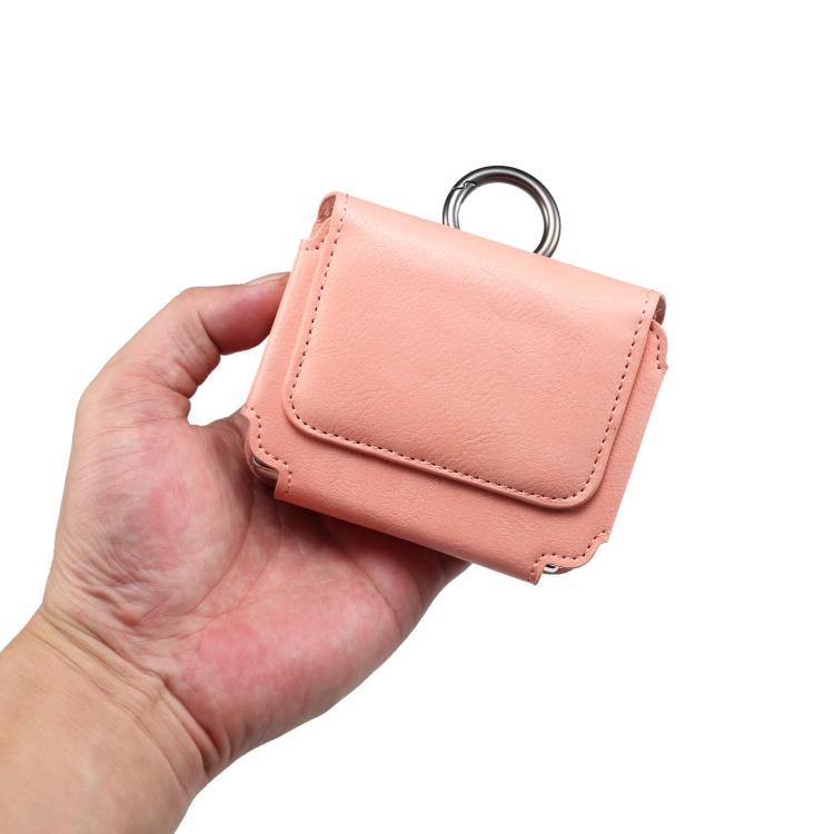 Multi-functional Faux Leather Waist-Hanging Bag For Foldable Phone , Size: 10 x 7.8 x 2.8cm