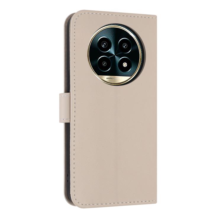 For Realme 13 Pro 5G / 13 Pro+ 5G Metal Bow Leather Phone Case with Hand Strap