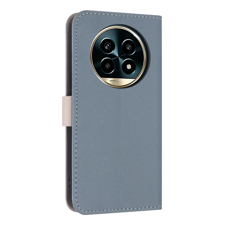 For Realme 13 Pro 5G / 13 Pro+ 5G Metal Bow Leather Phone Case with Hand Strap