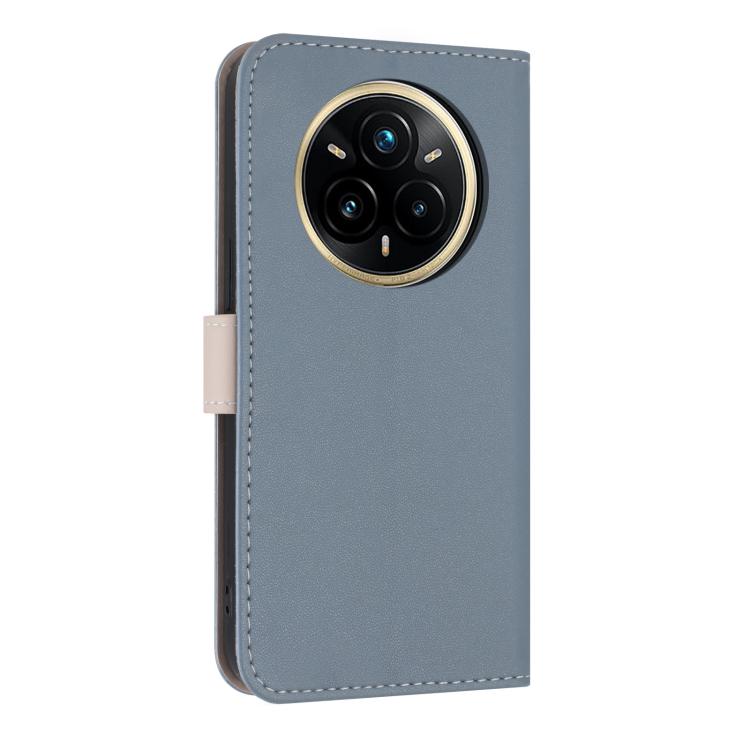 For Realme 14 Pro 5G India Metal Bow Leather Phone Case with Hand Strap