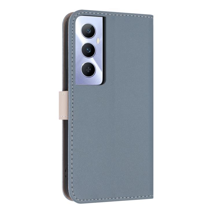 For Realme C65 4G Global Metal Bow Leather Phone Case with Hand Strap