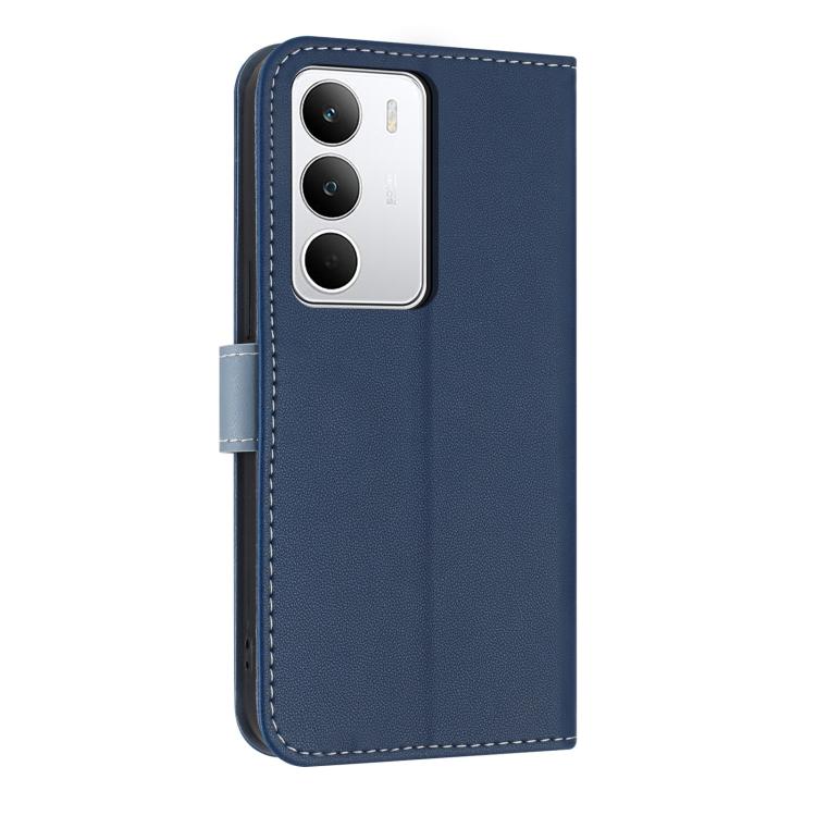 For Realme C71 4G Metal Bow Leather Phone Case with Hand Strap