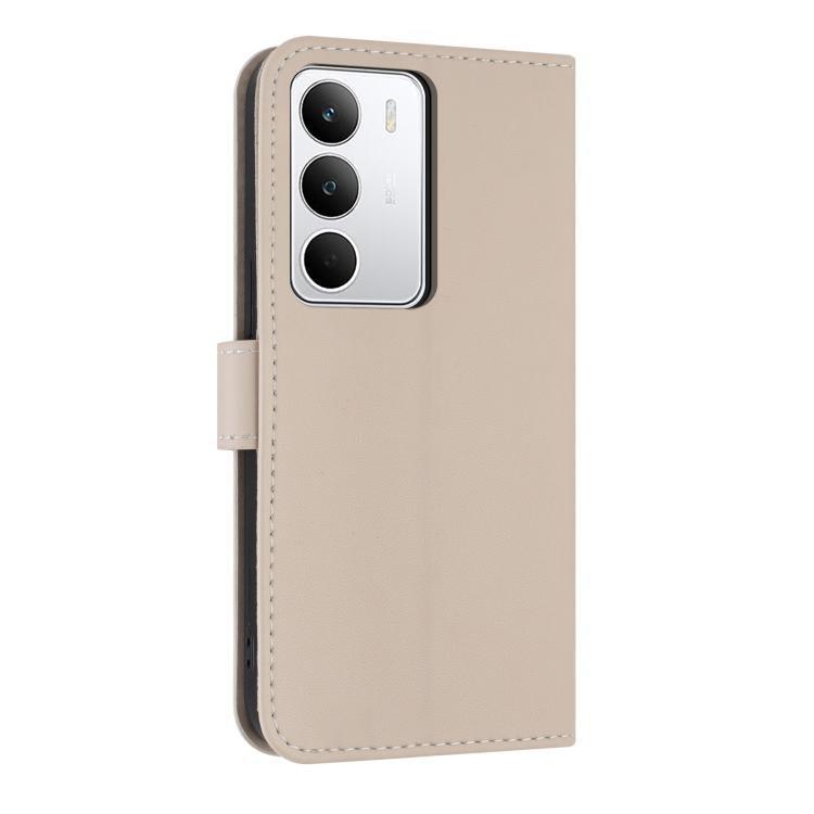 For Realme C71 4G Metal Bow Leather Phone Case with Hand Strap