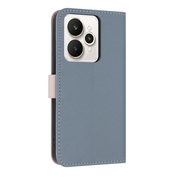 For Realme 15 5G / 15 Pro 5G Metal Bow Leather Phone Case with Hand Strap