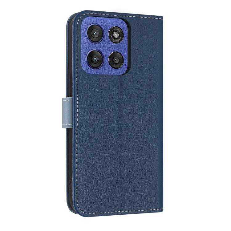 For Motorola Moto G Stylus 5G 2025 Metal Bow Leather Phone Case with Hand Strap