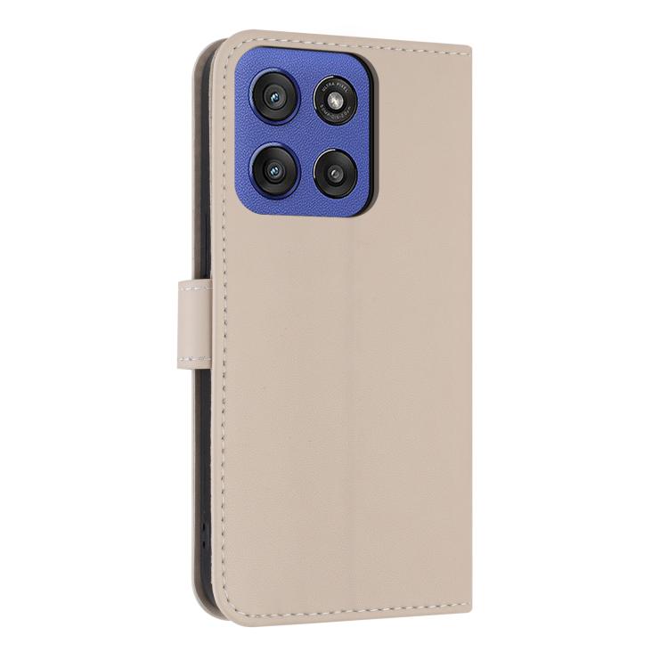 For Motorola Moto G Stylus 5G 2025 Metal Bow Leather Phone Case with Hand Strap