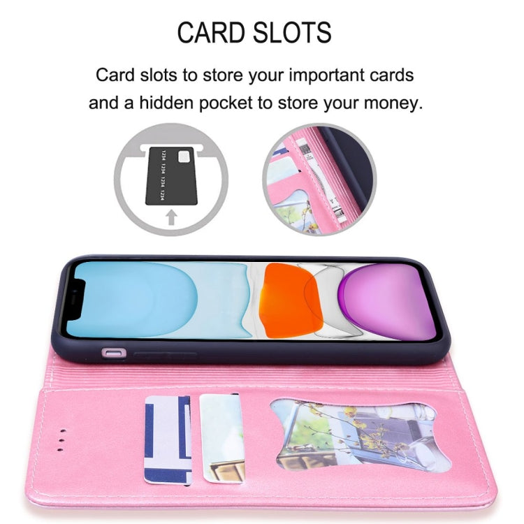 For Samsung Galaxy A10 Business Stitching Horizontal Flip Leather Case with Double Folding & Bracket & Card Slots & Photo Frame & Wallet
