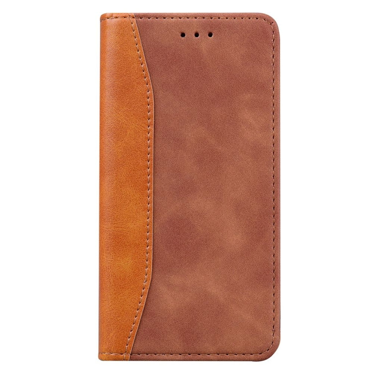 For Samsung Galaxy A10e Business Stitching Horizontal Flip Leather Case with Double Folding & Bracket & Card Slots & Photo Frame & Wallet
