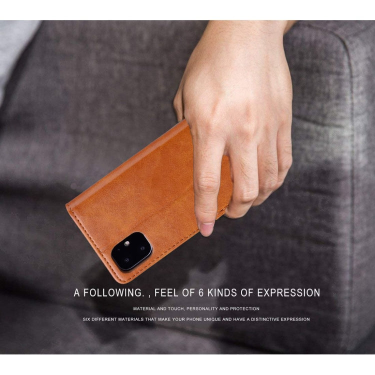 For Samsung Galaxy A10e Business Stitching Horizontal Flip Leather Case with Double Folding & Bracket & Card Slots & Photo Frame & Wallet
