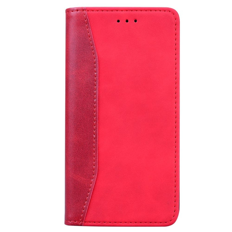 For Samsung Galaxy A20e Business Stitching Horizontal Flip Leather Case with Double Folding & Bracket & Card Slots & Photo Frame & Wallet