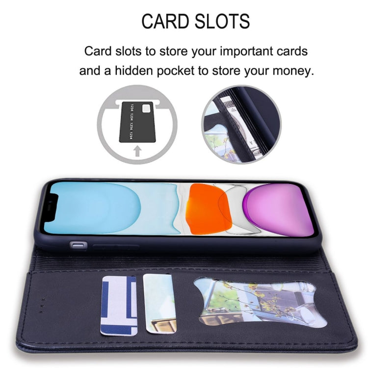 For Samsung Galaxy A31 Business Stitching Horizontal Flip Leather Case with Double Folding & Bracket & Card Slots & Photo Frame & Wallet