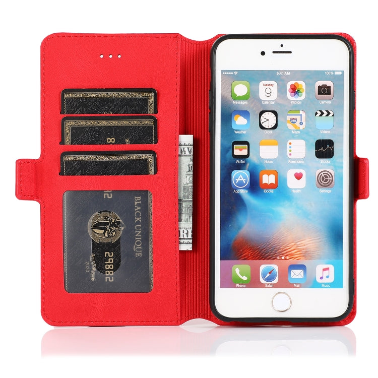 For iPhone 6 Retro Magnetic Closing Clasp Horizontal Flip Leather Case with Holder & Card Slots & Photo Frame & Wallet