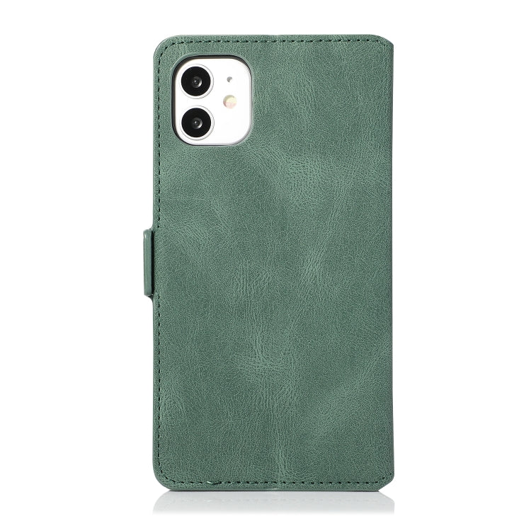 For iPhone 11 Retro Magnetic Closing Clasp Horizontal Flip Leather Case with Holder & Card Slots & Photo Frame & Wallet