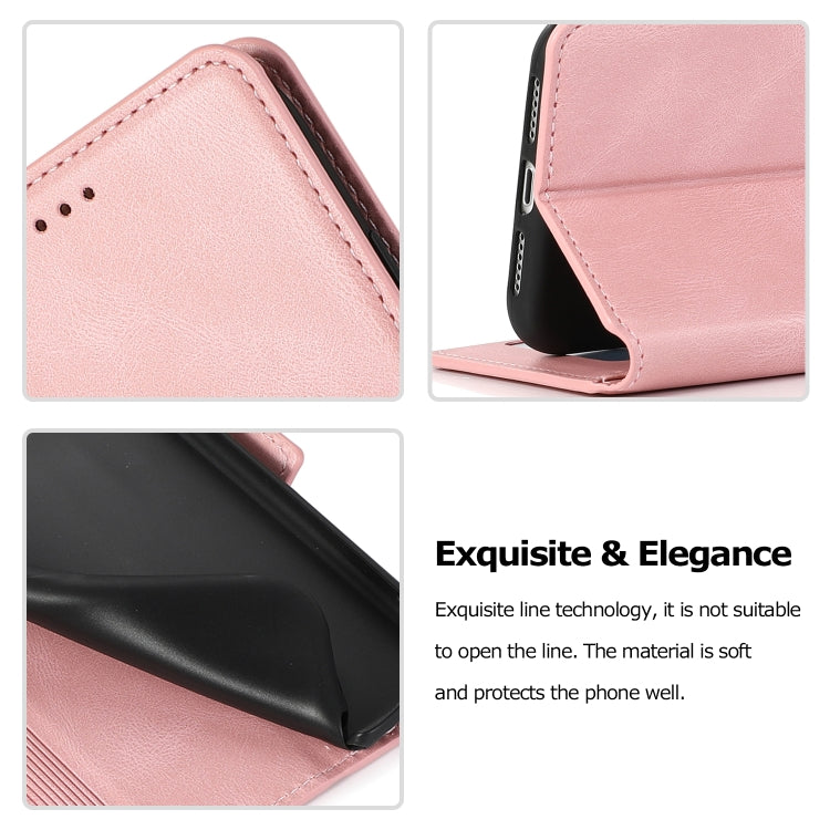 For iPhone 11 Retro Magnetic Closing Clasp Horizontal Flip Leather Case with Holder & Card Slots & Photo Frame & Wallet