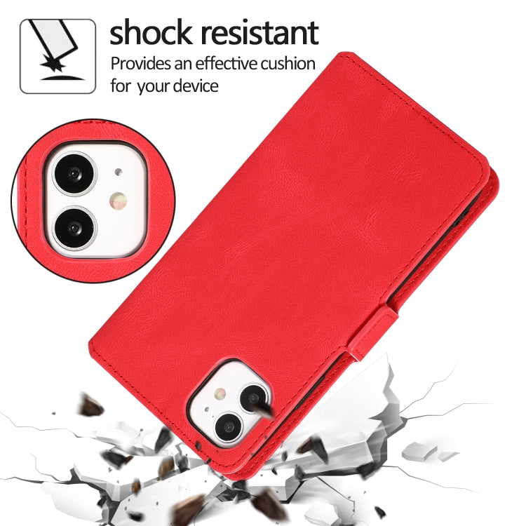 For iPhone 11 Retro Magnetic Closing Clasp Horizontal Flip Leather Case with Holder & Card Slots & Photo Frame & Wallet