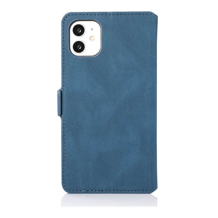 For iPhone 11 Retro Magnetic Closing Clasp Horizontal Flip Leather Case with Holder & Card Slots & Photo Frame & Wallet