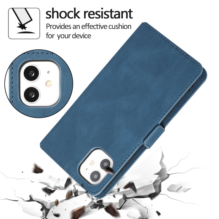 For iPhone 11 Retro Magnetic Closing Clasp Horizontal Flip Leather Case with Holder & Card Slots & Photo Frame & Wallet