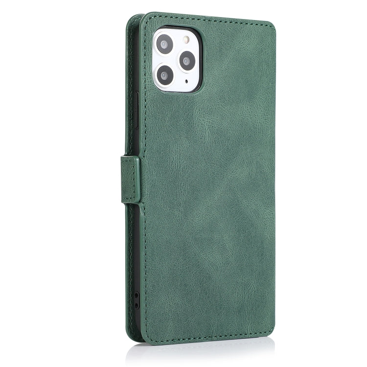For iPhone 11 Pro Max Retro Magnetic Closing Clasp Horizontal Flip Leather Case with Holder & Card Slots & Photo Frame & Wallet