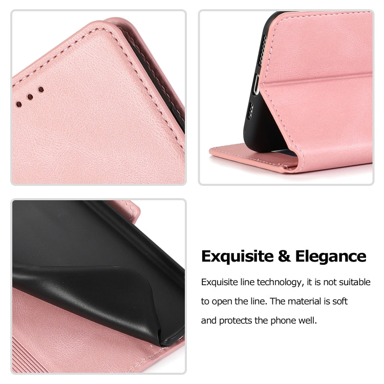 For iPhone 11 Pro Max Retro Magnetic Closing Clasp Horizontal Flip Leather Case with Holder & Card Slots & Photo Frame & Wallet