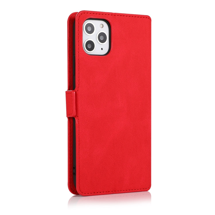 For iPhone 11 Pro Max Retro Magnetic Closing Clasp Horizontal Flip Leather Case with Holder & Card Slots & Photo Frame & Wallet